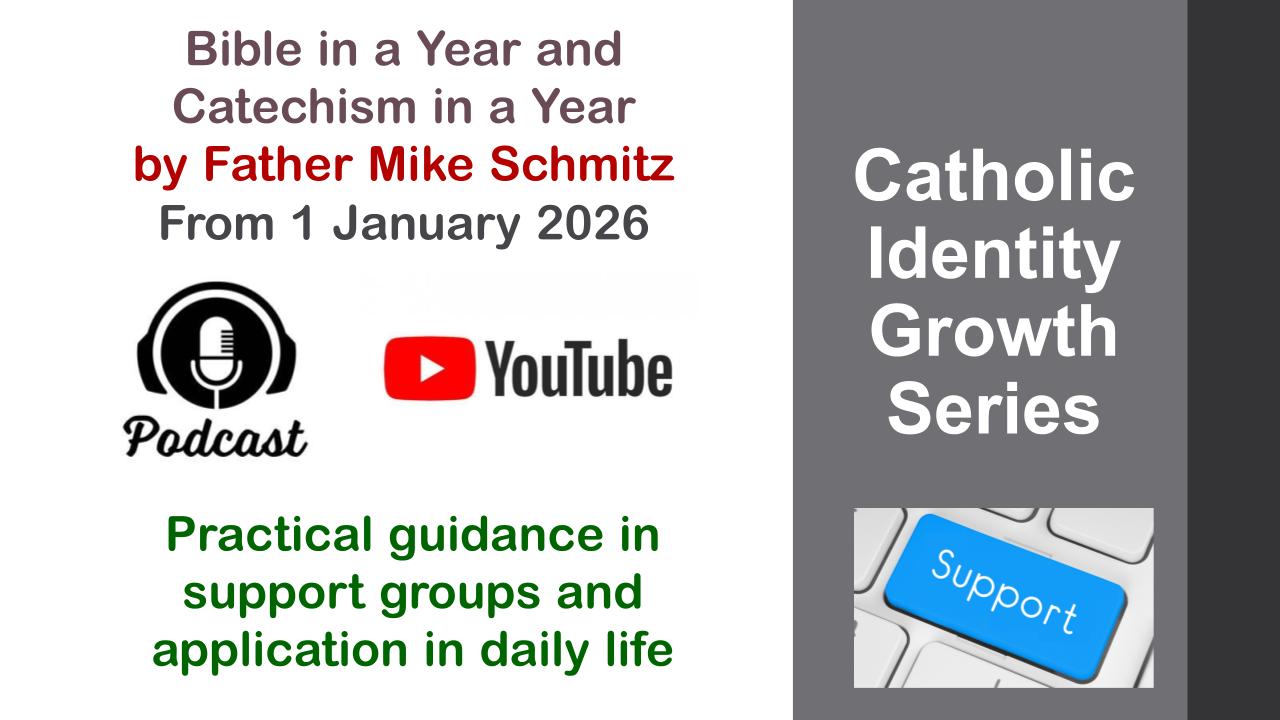 Bible in a Year & Catechism in a Year 2026