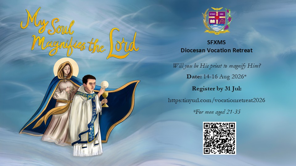 Diocesan Vocation Retreat 31 July 2026