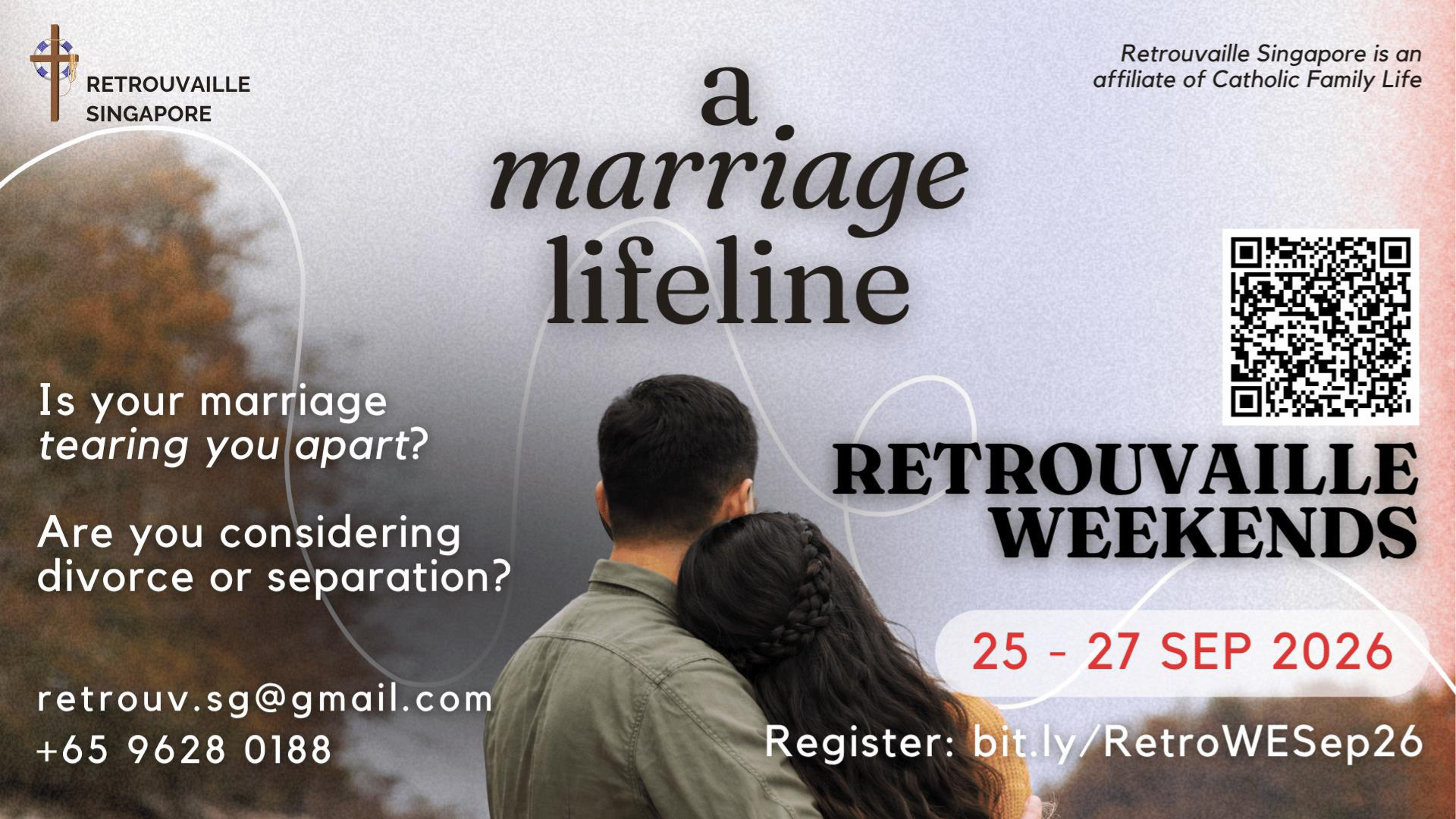 A Marriage Lifeline 25 to 27 September 2026