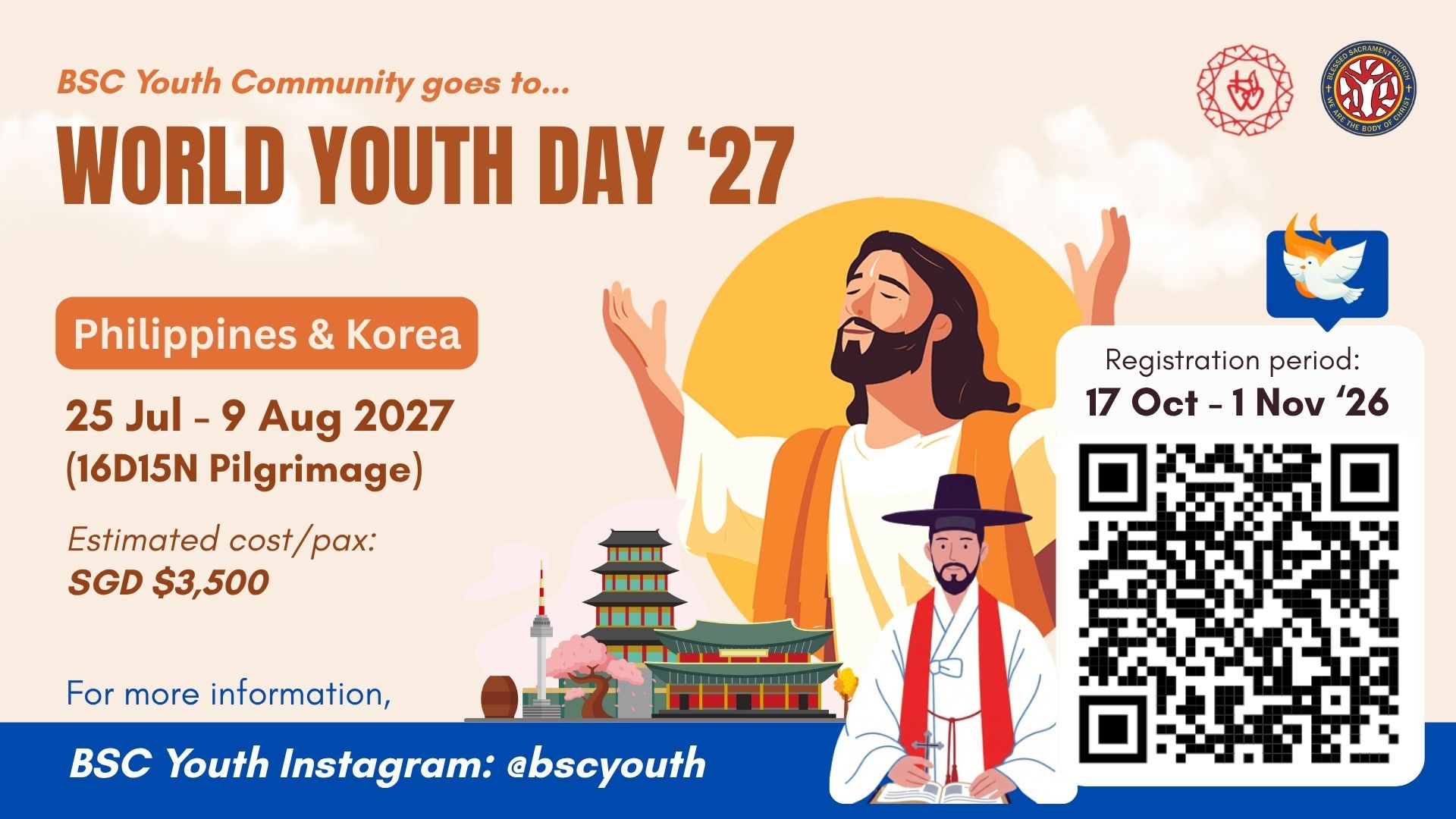 World Youth Day 2027 Registration
